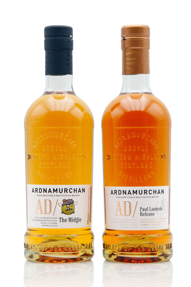 Ardnamurchan Whisky Bundle | Paul Launois 2024 + Ardnamurchan Midgie | Abbey Whisky