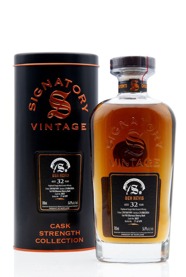 Ben Nevis 32 Year Old - 1991 | Cask 3837 | Symington's Choice (Signatory) | Abbey Whisky