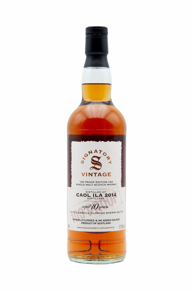 Caol Ila 10 Year Old - 2014 | 100 Proof #28 | Signatory | Abbey Whisky