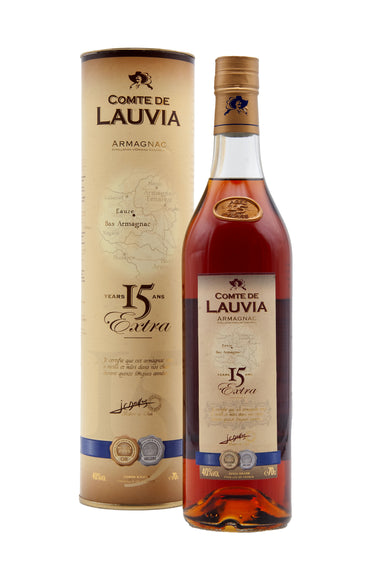 Comte de Lauvia 15 Year Old Armagnac Extra | Abbey Whisky