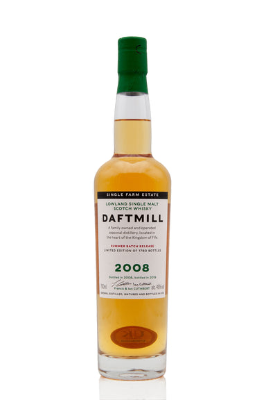 Daftmill 2008 Summer 2019 Release | Abbey Whisky