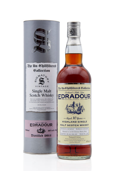 Edradour 10 Year Old - 2014 | Un-Chillfiltered Collection - Signatory (Bottled 2024) | Abbey Whisky