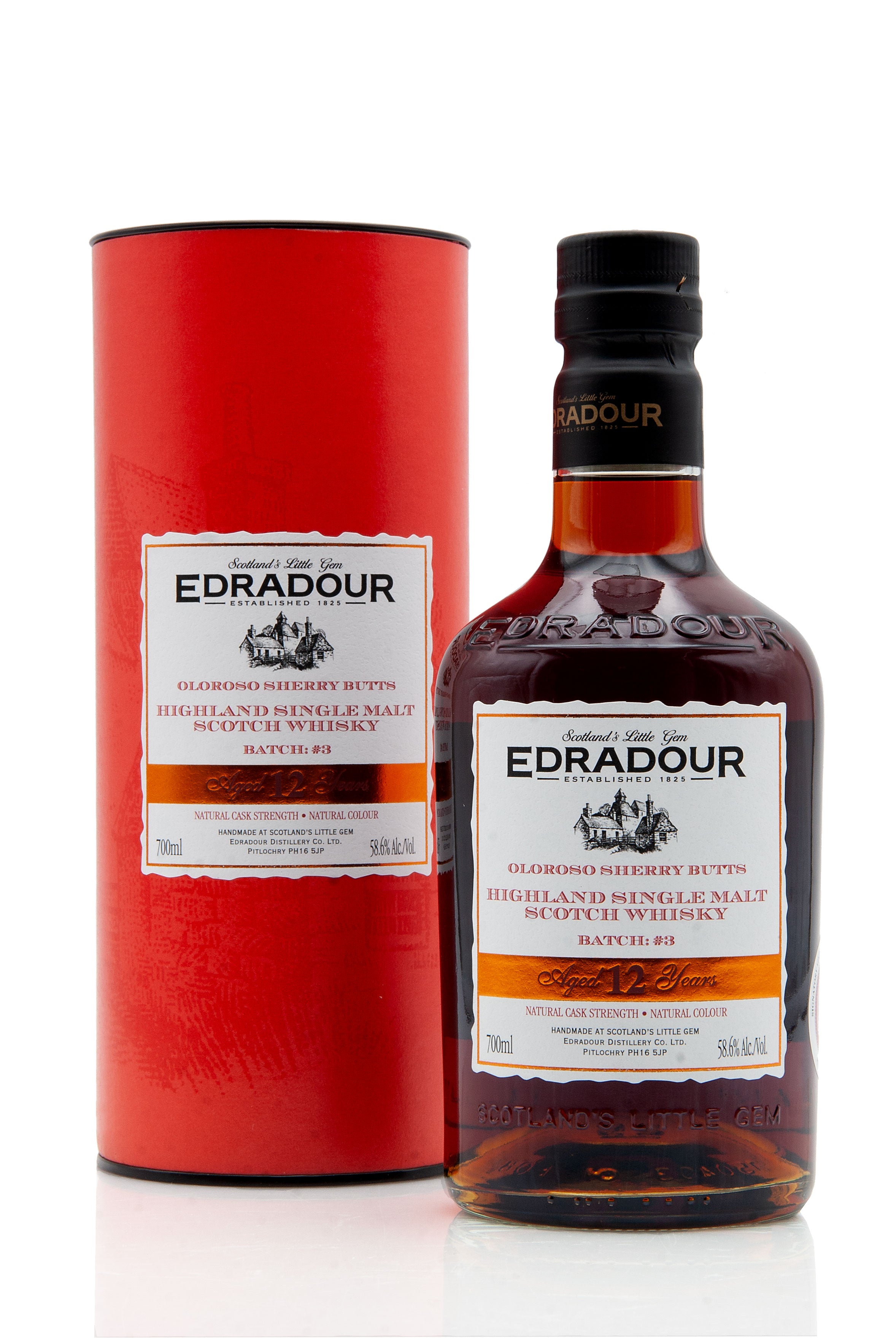 Edradour Cask Strength Batch 3 | 12 Year Old Highland Scotch Whisky | Abbey Whisky