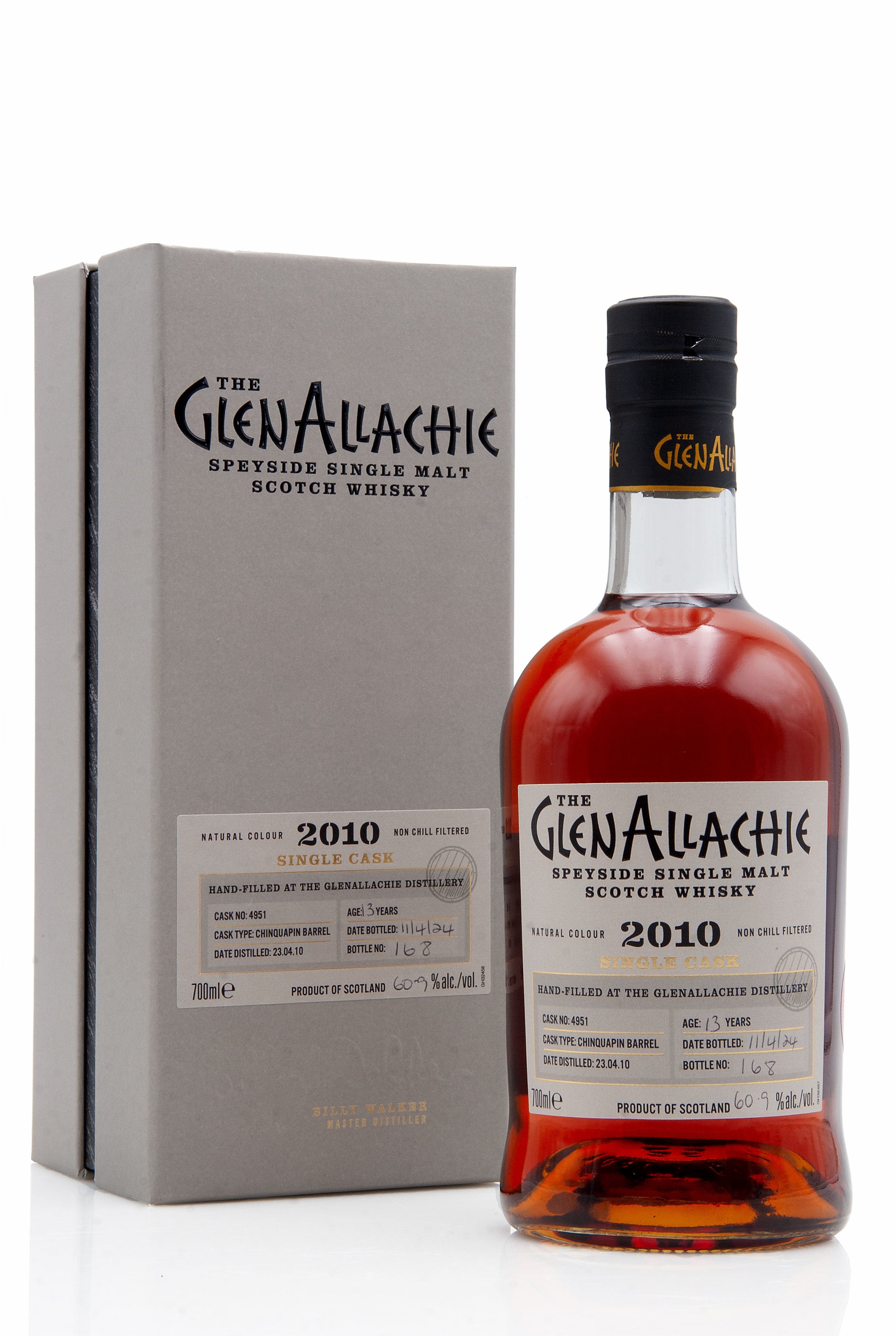 GlenAllachie 13 Year Old - 2010 | Cask 4951 | Hand-Filled Exclusive | Abbey Whisky