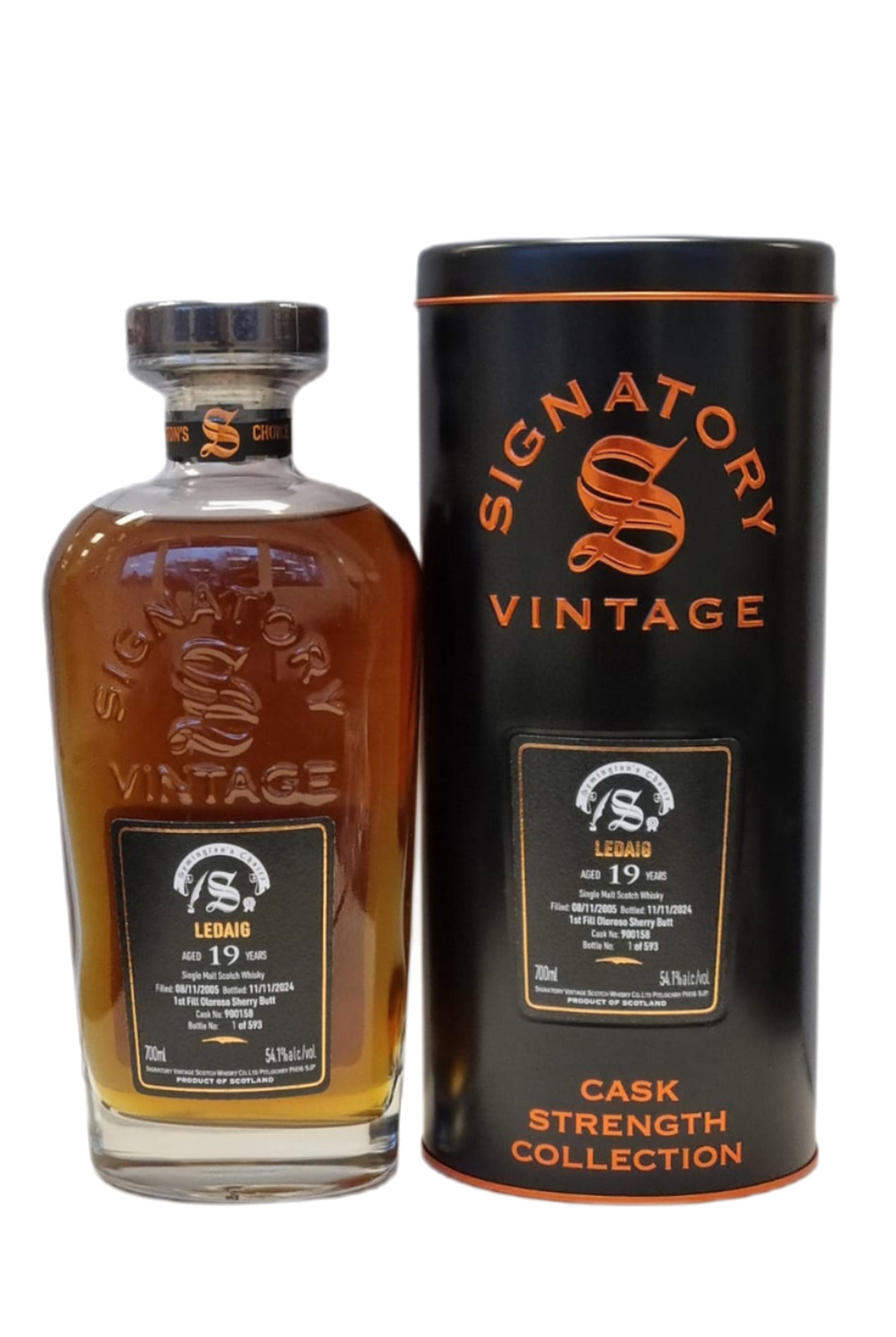 Ledaig 19 Year Old - 2005 | Cask 900158 | Symington's Choice (Signatory) | Abbey Whisky