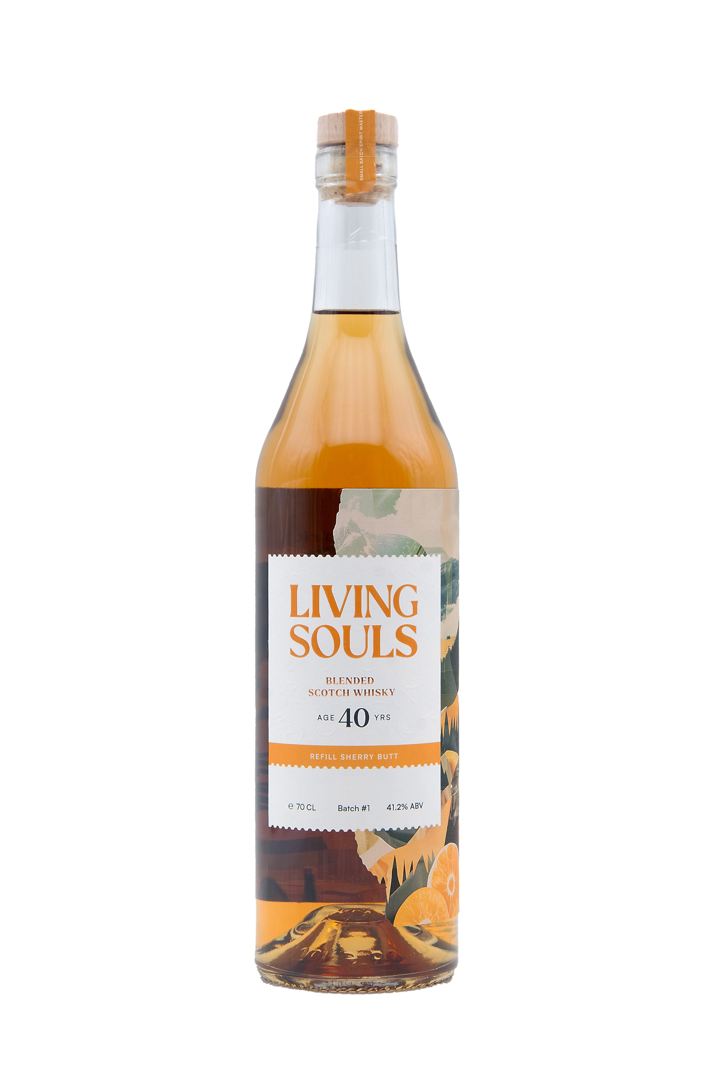 Living Souls 40 Year Old Blended Scotch Whisky - Batch 1 | Abbey Whisky