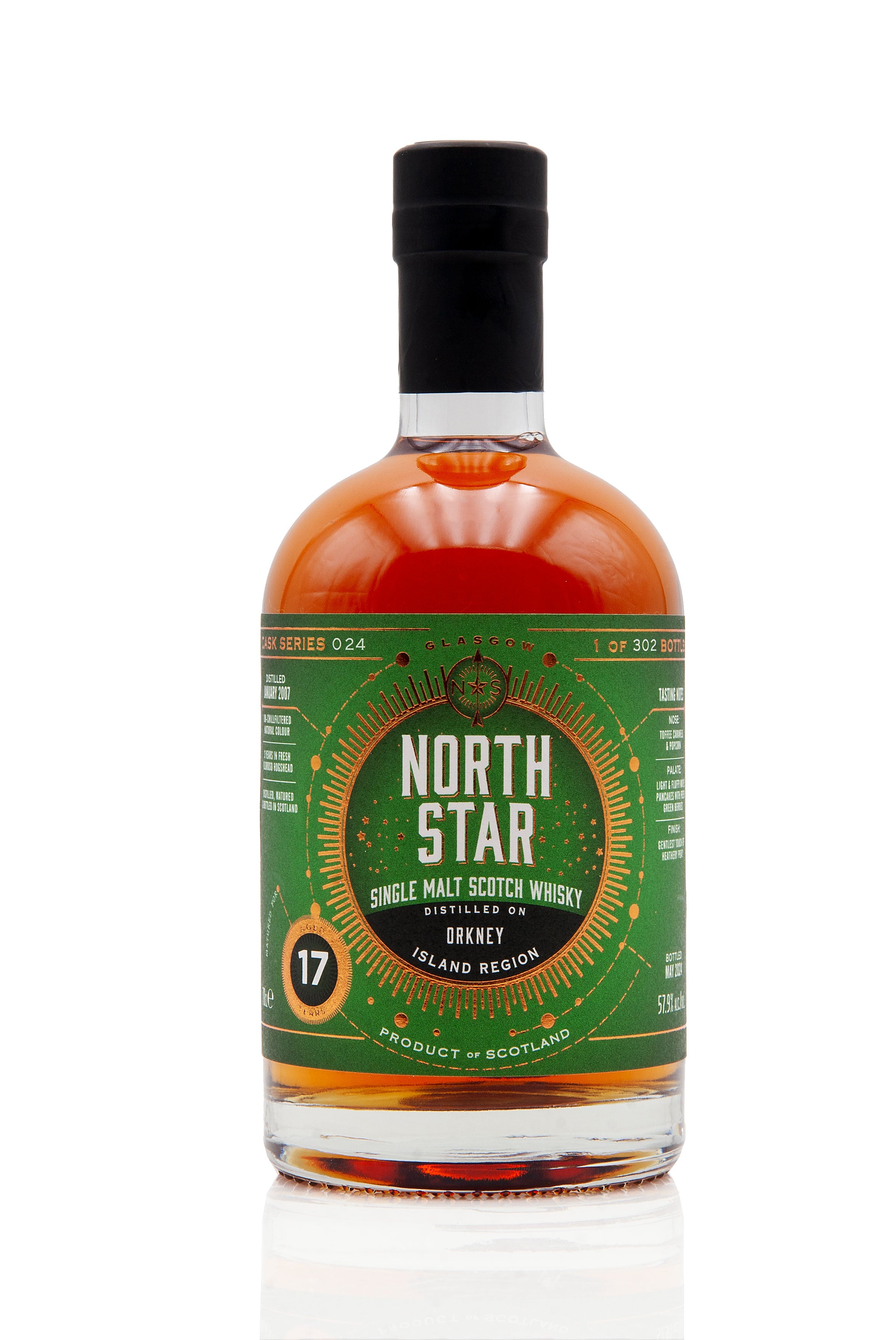 Orkney 17 Year Old - 2007 | North Star Spirits CS024 | Abbey Whisky