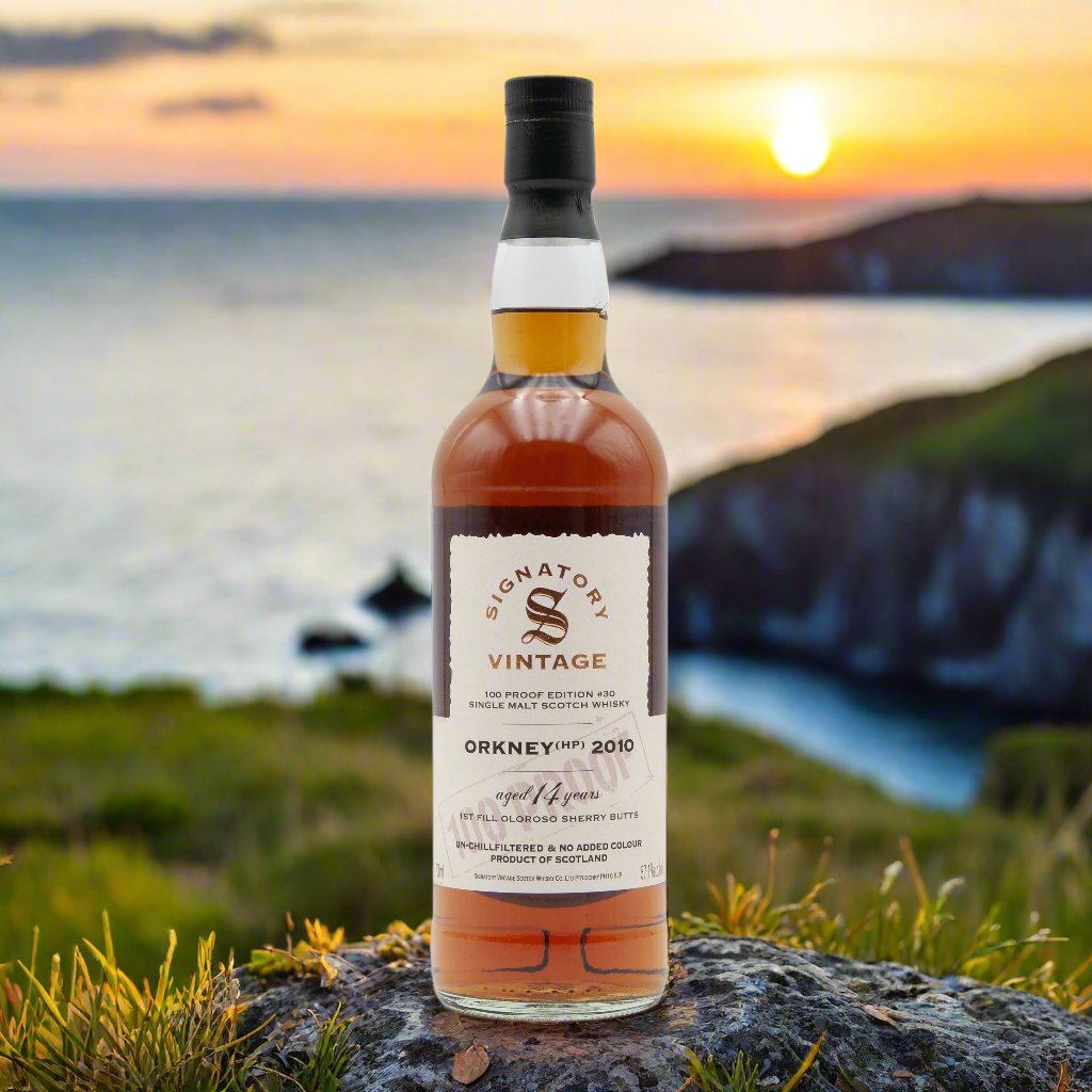 Orkney (HP) 14 Year Old - 2010 | Signatory 100 Proof Edition #30