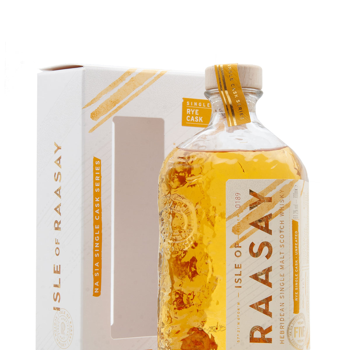 Isle Of Raasay Na Sia Single Cask 19 307 - American Rye Cask Unpeated 