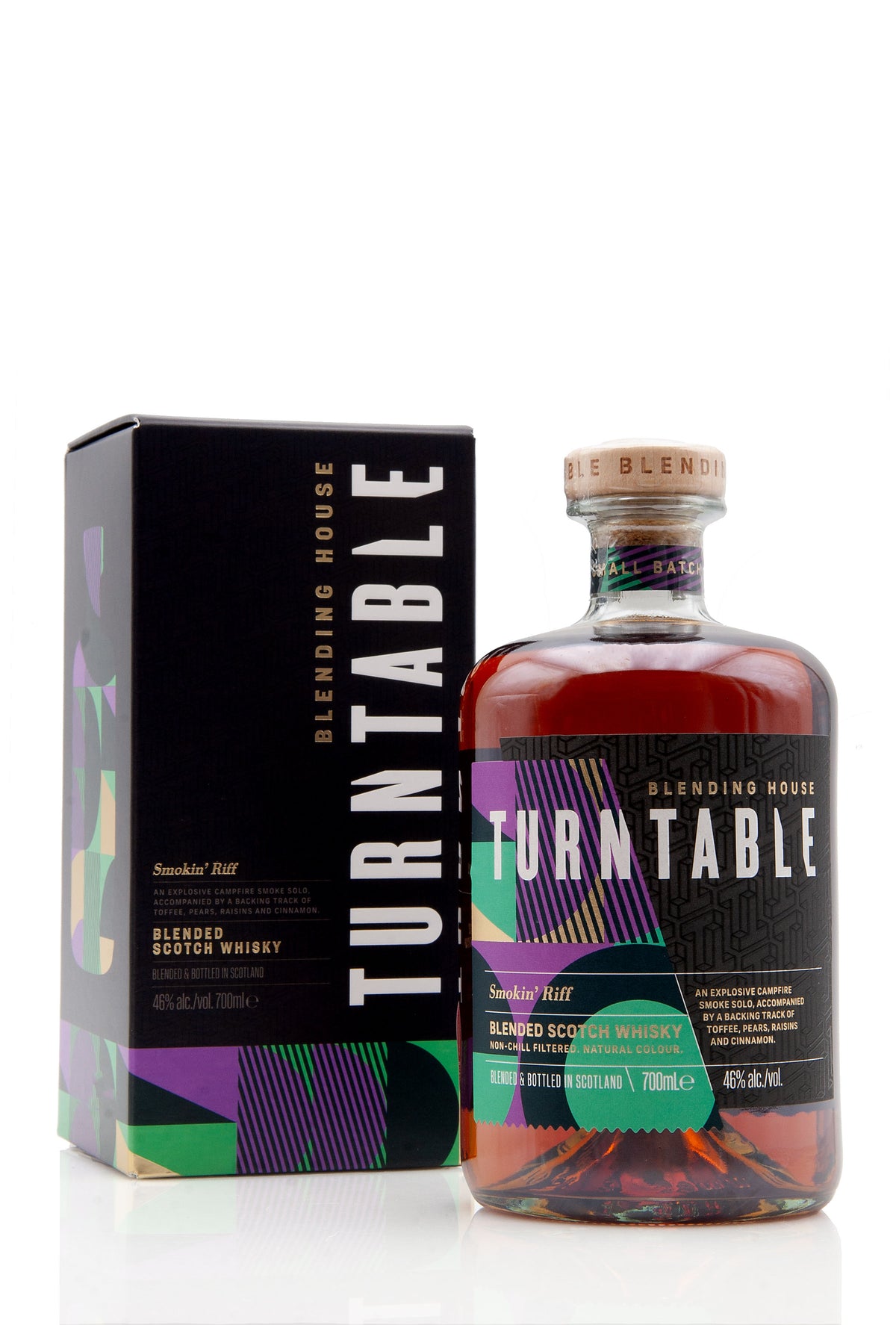 Turntable Spirits Smokin Riff Blended Scotch Whisky Abbey Whisky