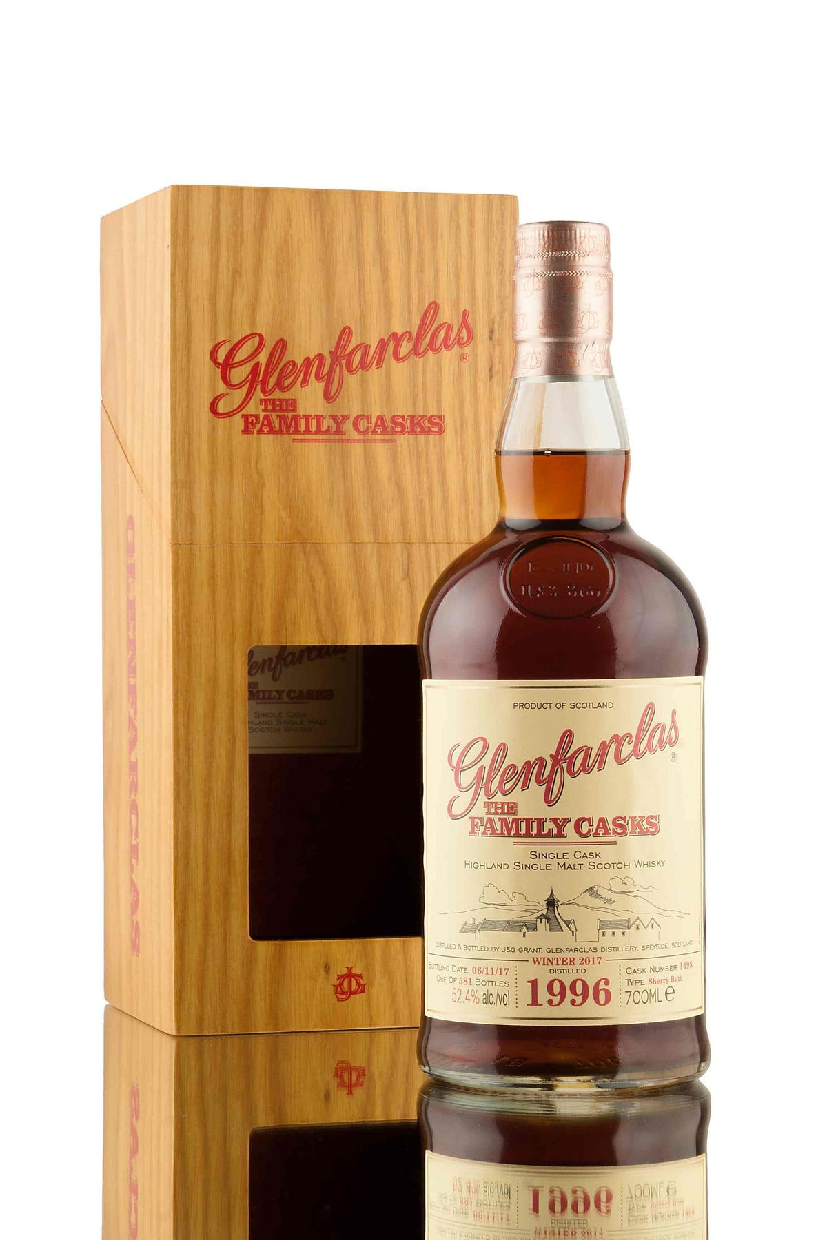 Glenfarclas 1996 - Cask 1498 | Family Casks W17 | Abbey Whisky