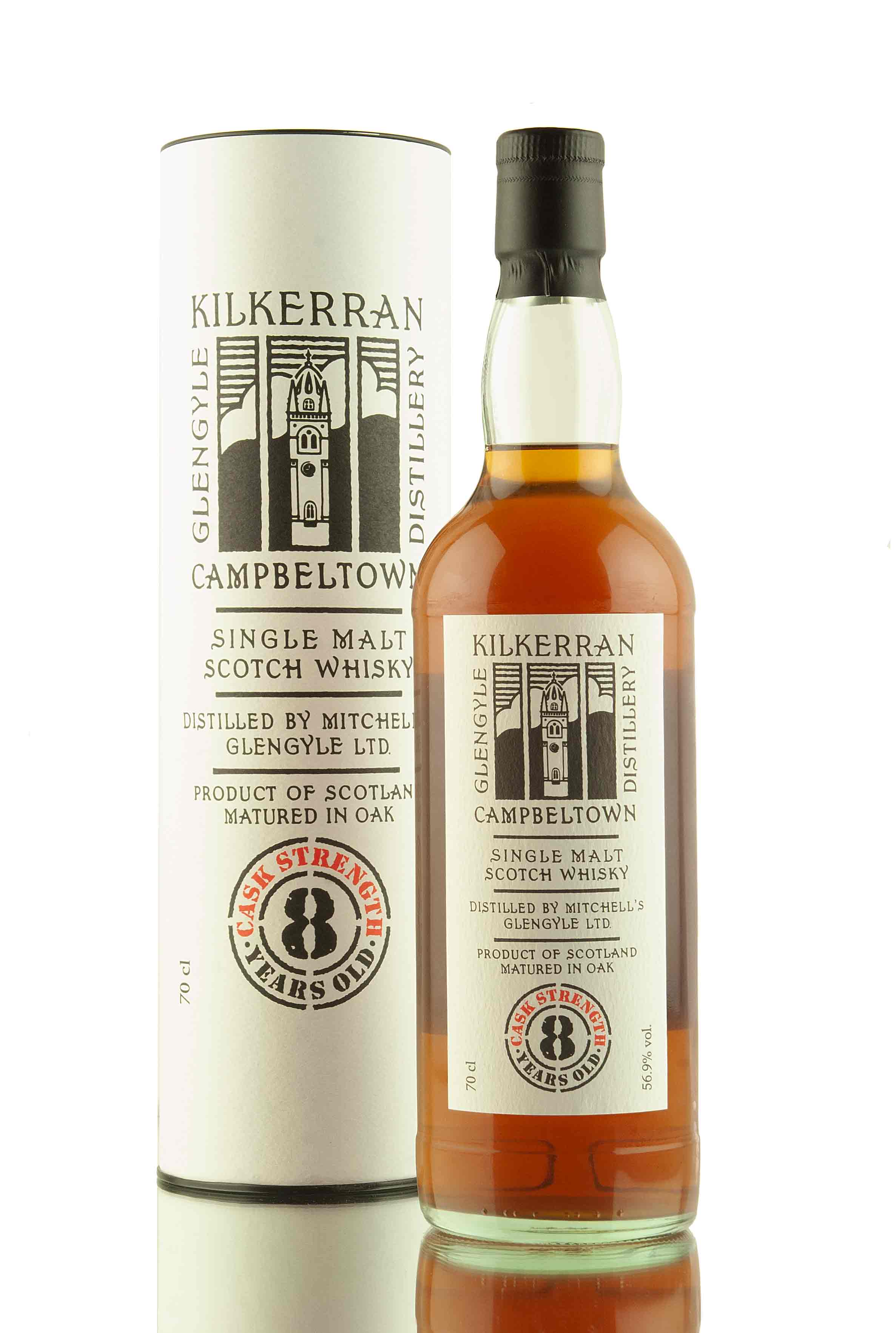 Kilkerran 8 Year Old Cask Strength - 56.9% | Abbey Whisky